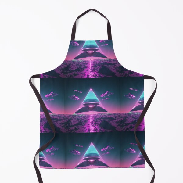Item preview, Neon UAP Pink & Purple Horizon, Neon UFO designed and sold by NeutrinoJem.