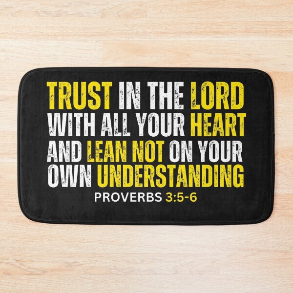 Item preview, Proverbs 3:5-6 | Lean not on your own understanding designed and sold by UnboundFull.