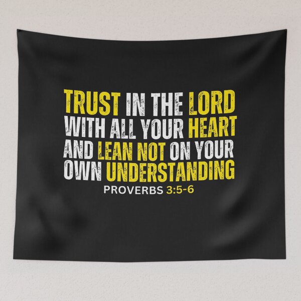 Item preview, Proverbs 3:5-6 | Lean not on your own understanding designed and sold by UnboundFull.