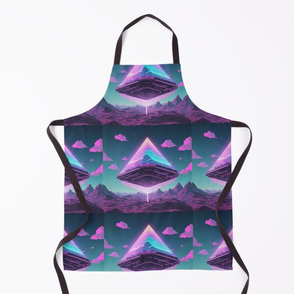 Item preview, Neon UAP Pink & Purple Horizon, Neon UFO designed and sold by NeutrinoJem.
