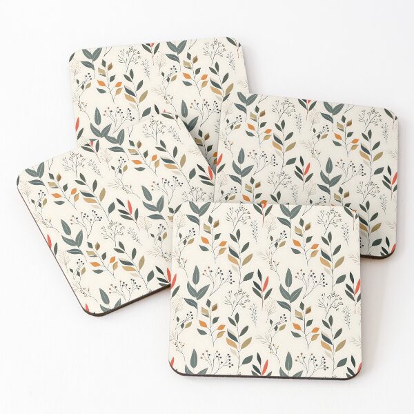 Item preview, Vintage minimalist nature mixed color pattern designed and sold by joyandoman.