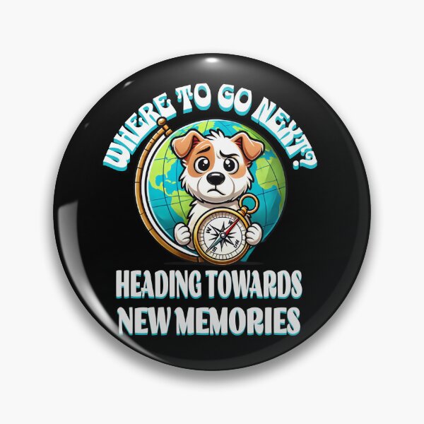 Item preview, Travel T-shirt of a dog: Where to go next? Heading towards new memories designed and sold by incubhabeprints.