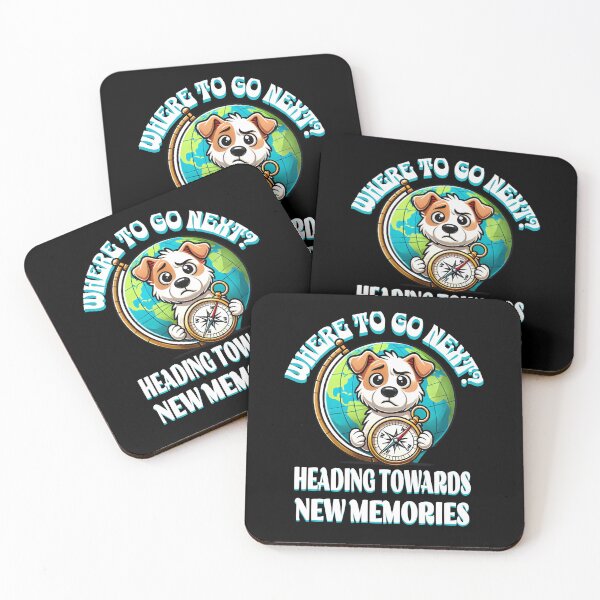 Item preview, Travel T-shirt of a dog: Where to go next? Heading towards new memories designed and sold by incubhabeprints.