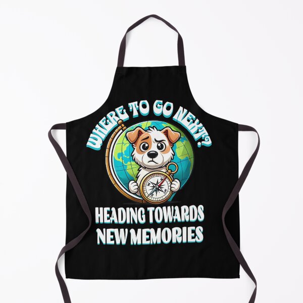 Item preview, Travel T-shirt of a dog: Where to go next? Heading towards new memories designed and sold by incubhabeprints.