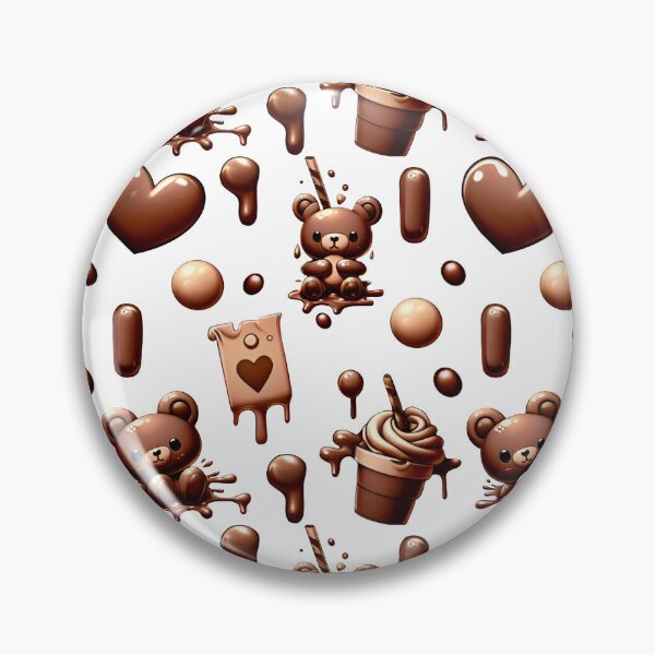 Item preview, Pattern chocolate bear. designed and sold by SBEE-jirapha.
