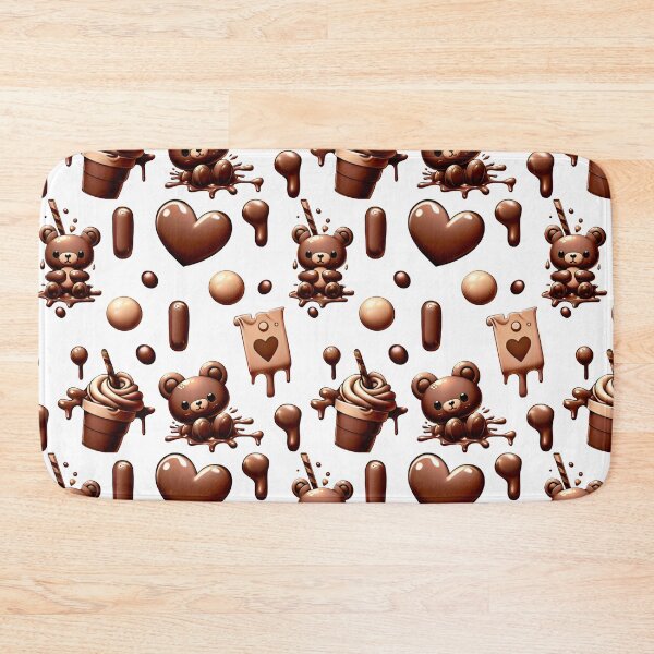 Item preview, Pattern chocolate bear. designed and sold by SBEE-jirapha.
