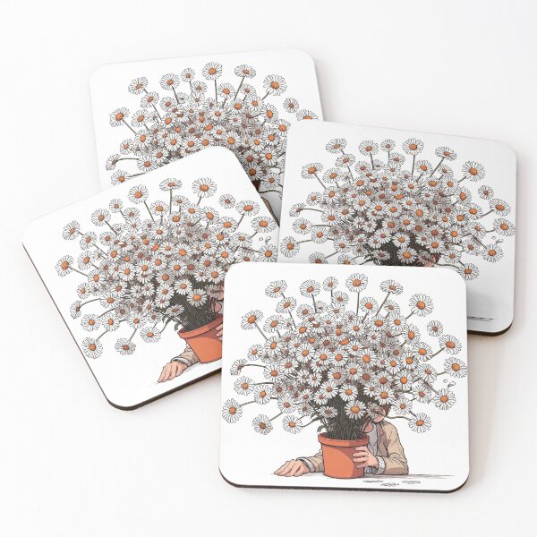 Item preview, Daisy floers Fun & Cute offering Flowers  designed and sold by Nanthanon.
