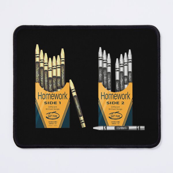 Item preview, Homework French Touch Album Crayons designed and sold by Lick-Design.