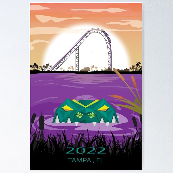 Item preview, Iron Gwazi Travel Poster designed and sold by dextro10.