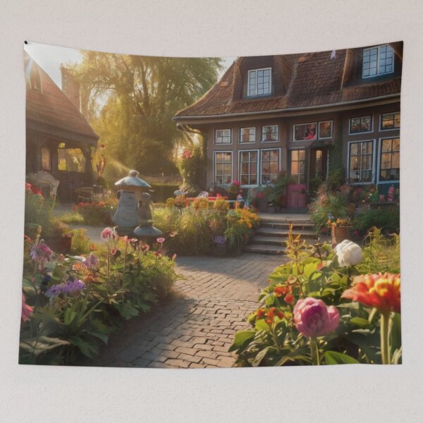 Item preview, Garden Haven by the River designed and sold by BlareBlare.