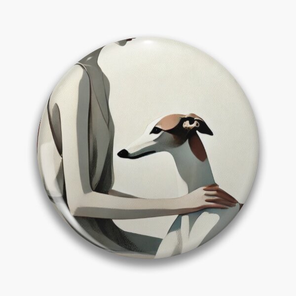 Item preview, Galgo and her redhead friend designed and sold by GalgoArt.