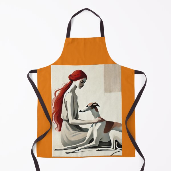 Item preview, Galgo and her redhead friend designed and sold by GalgoArt.