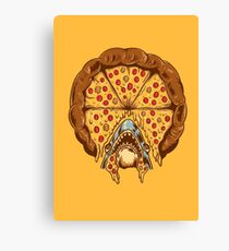 first bite Canvas Print