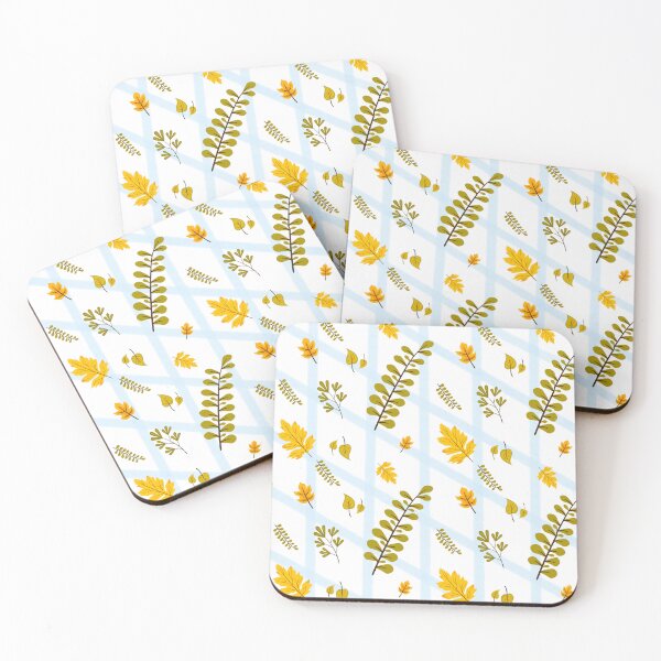 Item preview, Pattern green and yellow leaf designed and sold by SBEE-jirapha.