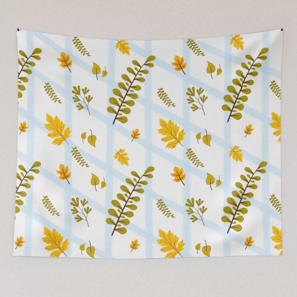 Item preview, Pattern green and yellow leaf designed and sold by SBEE-jirapha.