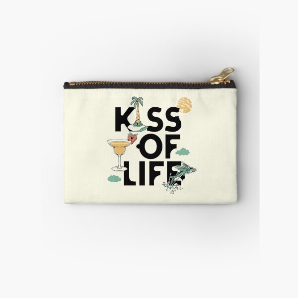 Item preview, Kiss of life kiof summer beach typography text kpop Morcaworks designed and sold by Morcawork.