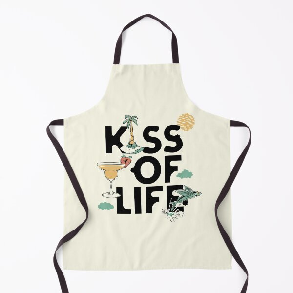 Item preview, Kiss of life kiof summer beach typography text kpop Morcaworks designed and sold by Morcawork.