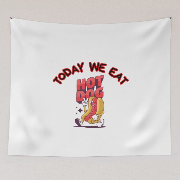 Item preview, FUN AND COLORFUL HOT DOG designed and sold by lunacoco81.