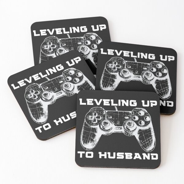 Item preview, Leveling Up To Husband Essential T-Shirt designed and sold by padeddesignart.