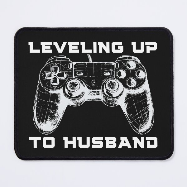 Item preview, Leveling Up To Husband Essential T-Shirt designed and sold by padeddesignart.
