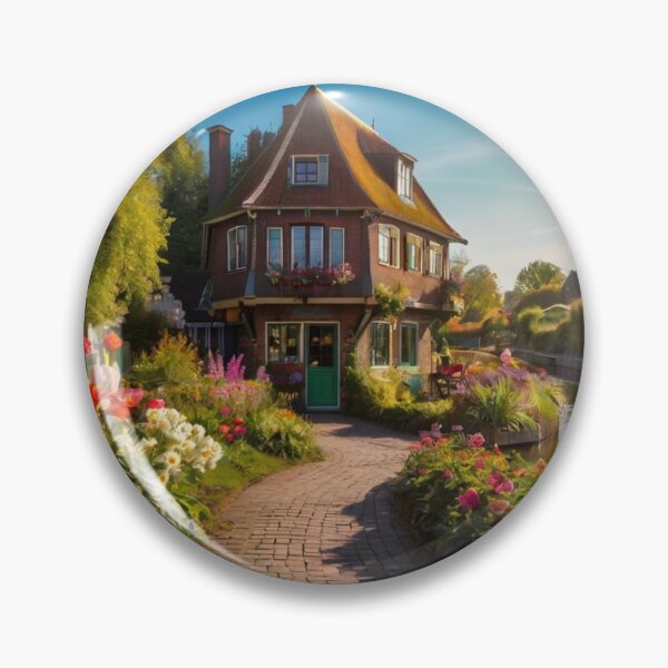 Item preview, Riverside Blossom House designed and sold by BlareBlare.
