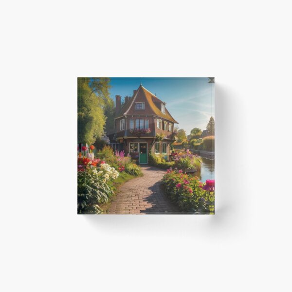 Item preview, Riverside Blossom House designed and sold by BlareBlare.