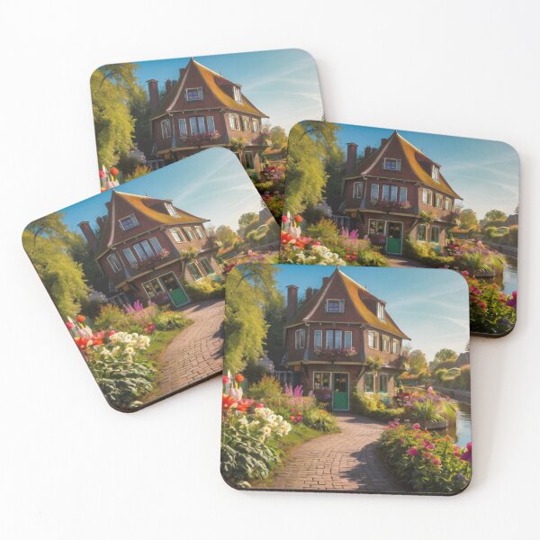 Item preview, Riverside Blossom House designed and sold by BlareBlare.