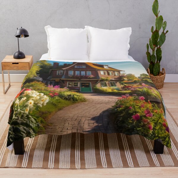 Item preview, Riverside Blossom House designed and sold by BlareBlare.