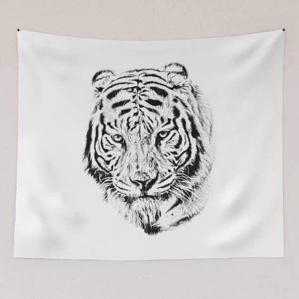 Item preview, Tiger portrait designed and sold by Guardi71.