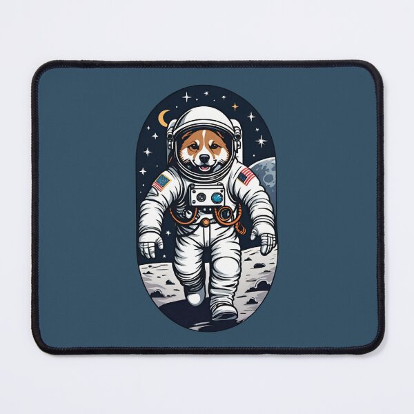 Item preview, Dogstronaut (#06) dog astronaut in space [Create a set!] designed and sold by SolidEarthArt.