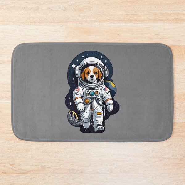 Item preview, Dogstronaut (#07) dog astronaut in space [Create a set!] designed and sold by SolidEarthArt.