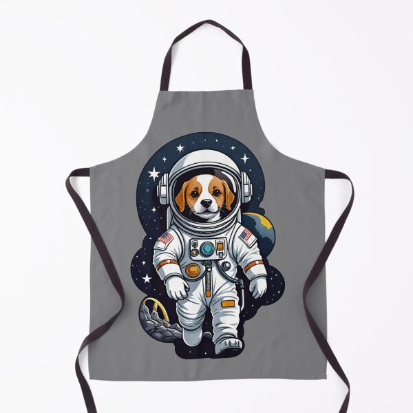 Item preview, Dogstronaut (#07) dog astronaut in space [Create a set!] designed and sold by SolidEarthArt.