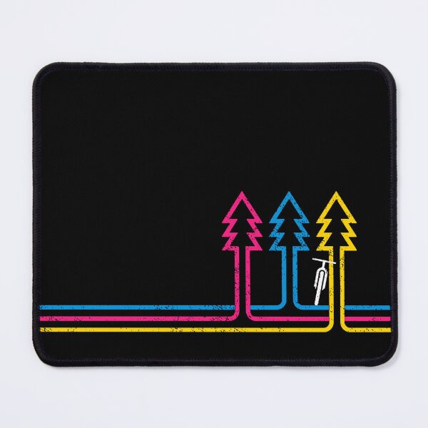Item preview, Mountain Biking Bliss: Minimalist Bike and Tree Design designed and sold by collectees1.