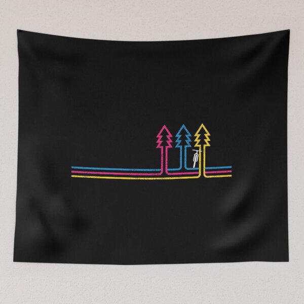 Item preview, Mountain Biking Bliss: Minimalist Bike and Tree Design designed and sold by collectees1.