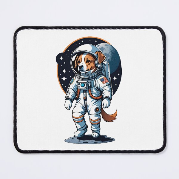 Item preview, Dogstronaut (#08) dog astronaut in space [Create a set!] designed and sold by SolidEarthArt.