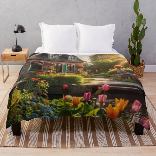 Item preview, Enchanting River Garden Retreat designed and sold by BlareBlare.