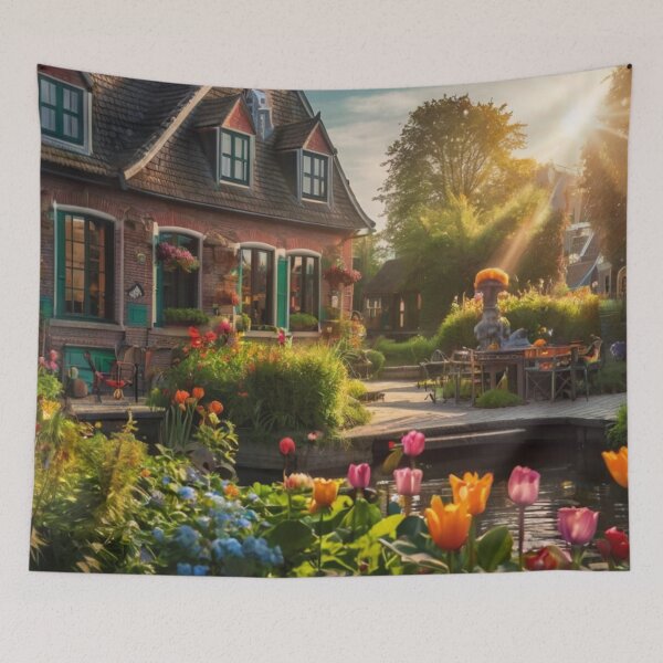 Item preview, Enchanting River Garden Retreat designed and sold by BlareBlare.