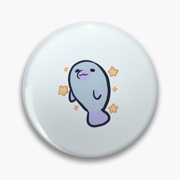 Item preview, Kawaii manatee with stars  designed and sold by Artofmayara.