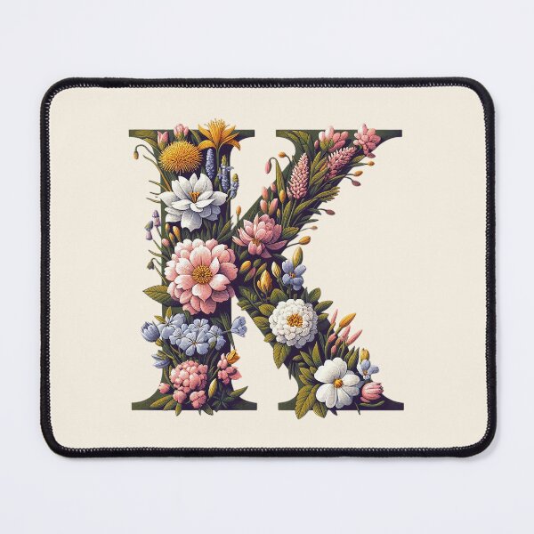 Artikelvorschau, Blumenbuchstabe K. entworfen und verkauft von zzz888.