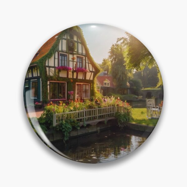 Item preview, Charming Riverside Garden Cottage designed and sold by BlareBlare.