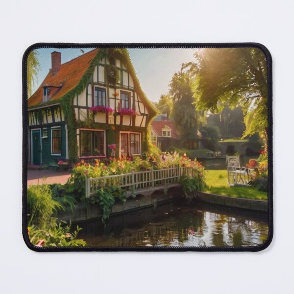 Item preview, Charming Riverside Garden Cottage designed and sold by BlareBlare.