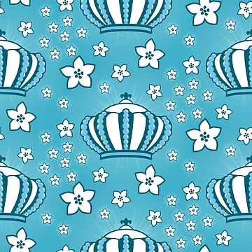 Artwork thumbnail, Royal Rococo, Light blue version by Alex Blud