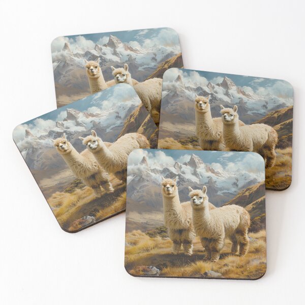 Item preview, Alpaca on the mountain. #2 designed and sold by kizenya.