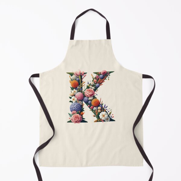 Item preview, Floral Letter K designed and sold by zzz888.