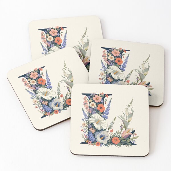 Item preview, Floral Letter L designed and sold by zzz888.