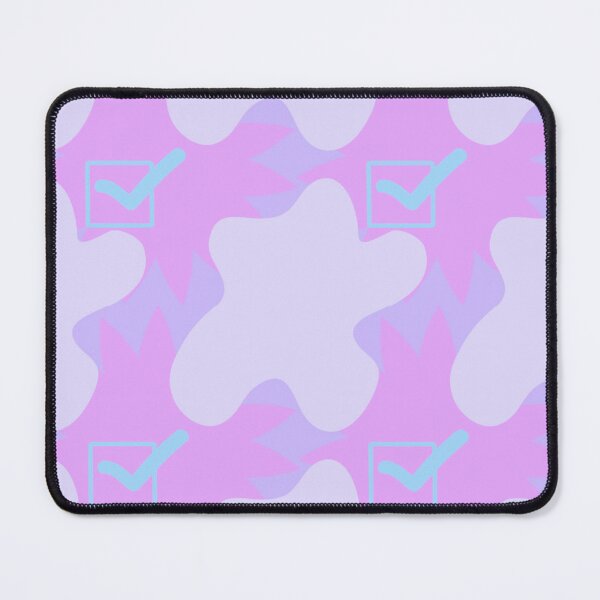 Item preview, Lilac and Azure Check Mark Seamless Pattern designed and sold by youme63.