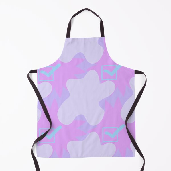 Item preview, Lilac and Azure Check Mark Seamless Pattern designed and sold by youme63.