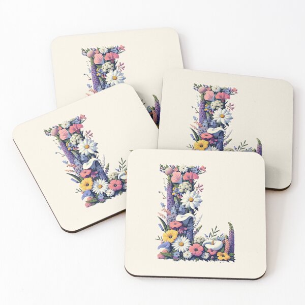 Item preview, Floral Letter L designed and sold by zzz888.