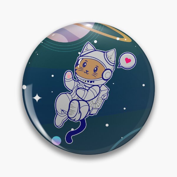Item preview, Cat on Space designed and sold by KarazuStudio.