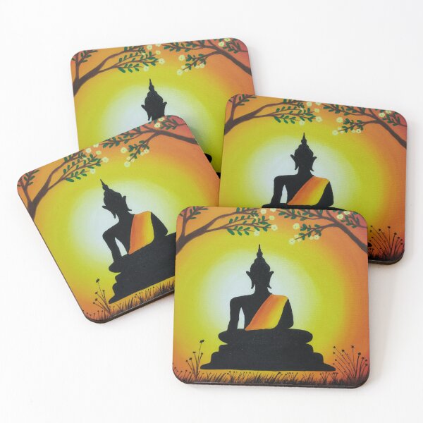 Item preview, Buddha painting designed and sold by MyArtYourProducts.